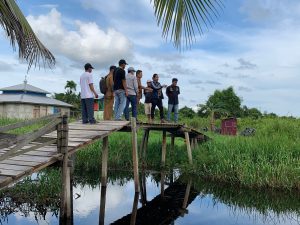 Gercep Ketua Komisi II DPRD Tanjabbar Syufrayogi Syaiful Tinjau Lokasi Banjir Kecamatan Bramitam