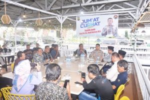 Polda Jambi Serap Aspirasi Pedagang Pasar Angso Duo #JumatCurhat