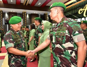 Hari Ini, 55 Pati TNI AD Naik Pangkat