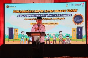 Al Haris: Gemapatas Upaya Tingkatkan Kesadaran Masyarakat Jaga Batas Tanah