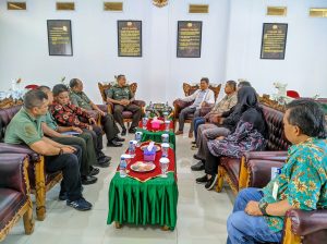 Audiensi dengan Korem 042/Gapu, KI Jambi Ajak Sinergi Sosialisasi Keterbukaan Informasi