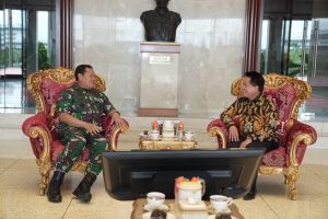 Panglima TNI Terima Audiensi Dirut PT Bank Syariah Indonesia Tbk