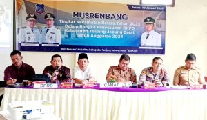 Ketua DPRD Tanjabbbar H.Abdullah Hadiri Musrenbang Tingkat Kecamatan Betara