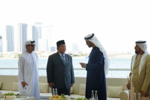 Kunjungi Abu Dhabi, Menhan Prabowo Hadiri Undangan Presiden UEA Mohamed bin Zayed
