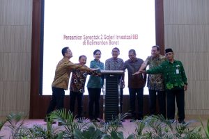OJK Resmikan Galeri Investasi Bursa dan Pencanangan Literasi dan Inklusi Keuangan 1.000 Guru