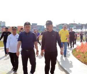 Dinas PUPR Jambi ‘Senam Bersama dan Gotong Royong’