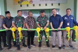 Resmikan Koramil Baru, Danrem 042/Gapu : Optimalkan Pelaksanaan Tugas Pembinaan Teritorial