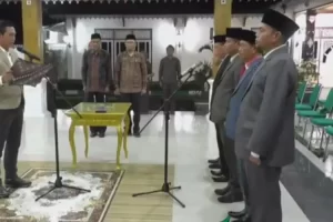 Bupati Fadhil Arief Lantik Pejabat Eselon II dan III