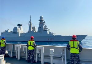 Satgas TNI AL KRI FKO-368 Sukses Gelar Passage Exercise UNIFIL