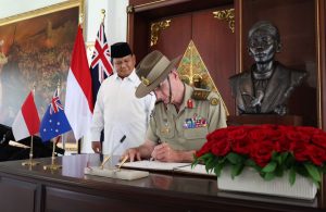 Menhan Prabowo Terima Panglima Angkatan Bersenjata Australia: Program Kadet adalah Investasi Besar