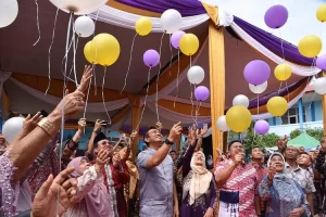 Bupati Batanghari Hadiri Illustracion Festival HUT ke-45 SMA N 3 Kota Jambi