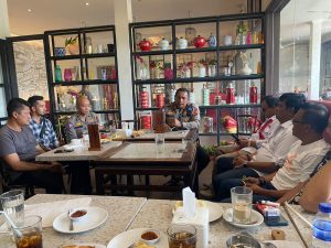 Silaturahmi SMSI Provinsi Jambi dan Dirlantas Turut Bahas Angkutan Batu bara