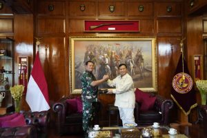 Panglima TNI Kunjungi Menteri Pertahanan RI