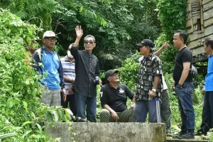 Wabup Batanghari Tinjau Sawah di Sridadi Yang Belum Bisa Dikelola Secara Optimal