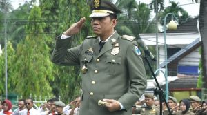 Fadhil Arief Jadi Irup HUT Satpol-pp Ke-73 dan Satlinmas Ke-61 Di Kantor Bupati Batanghari