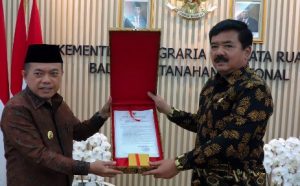 Gubernur Jambi Terima Persetujuan Subtansi RTRW 2023-2043 Dari Menteri ATR Republik Indonesia