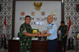 Danrem 042/Gapu Terima Peserta SSDN Program Dikreg Angkatan LXV Lemhanas 2023