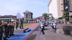 TNI AD Berangkatkan 1.638 Keluarga Besar Mabesad Pada Mudik Bersama Tahun 2023