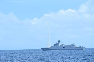 Rudal Strategis TNI AL Hancurkan Bahaya Udara di Utara Bali