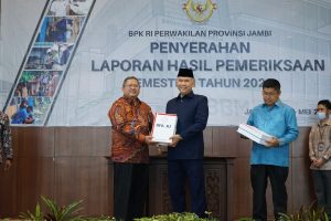 Pemerintah Kota Jambi dan Kabupaten Tanjab Barat Raih Opini WTP dari BPK