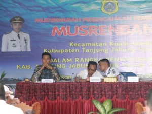 DPRD Tanjab Timur Hadiri Musrembang Kuala Jambi