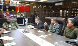 Tingkatkan Kerjasama Militer Pertahanan, Atase Pertahanan RI Dampingi Dubes RI-Abuja Bertemu Dengan Kasad Nigeria