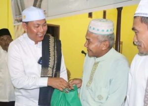 Hairan Laksanakan Kunjungan Safari Ramadan di Masjid Babussalam Senyerang