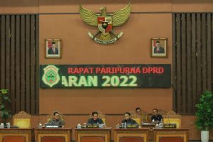 Paripurna Pansus DPRD Tanjab Timur Terhadap LKPJ Bupati Tahun 2022