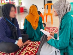 Mahasiswa Psikologi Universitas Jambi Edukasi & Wawancara Warga Binaan Lapuanja