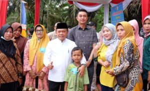 Pj Muarojambi Dampingi Gubernur Al Haris  Resmikan Kolam Pemancingan Favorit