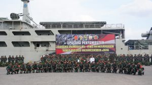 Pangdam II/Sriwijaya Sambut Pasukan Yonif Raider 142/Kstaria Jaya Kembali Dari Papua 
