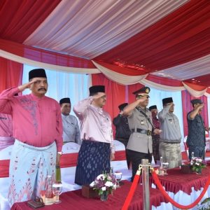 Wakil Ketua III DPRD Kota Jambi Hadiri Upacara HUT Ke-77 Pemkot Jambi