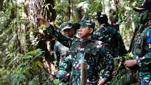 Pastikan Materi Latihan Sesuai Wilayah Tugas, Wakasad Kembali Tinjau Pra Tugas Satuan TNI AD