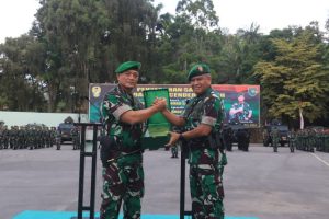 Penyerahan Satuan, Pangdam XVII/Cenderawasih : Tingkatkan Motivasi Dan Dedikasi Yang Tinggi