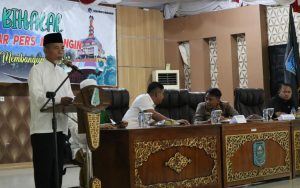 Bupati Merangin Berterima Kasih Kepada Insan Pers, Mashuri: Insan Terdekat Itu Wartawan