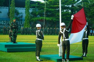 Korem 042/Gapu Gelar Upacara Hari Kebangkitan Nasional