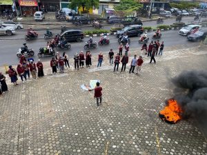 Tuntut Keterbukaan Kampus, Demo Digelar Aliansi Mahasiswa Universitas Muhammadiyah Jambi