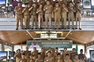 Pemkab Batanghari Gelar Halalbihalal Bersama Seluruh Kades