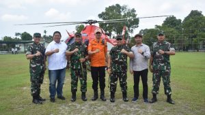 Cegah Karhutla, Pangdam II/Sriwijaya Lakukan Patroli Udara dan Cek Kesiapan Posko di TN Berbak