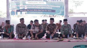 Hadiri Halal Bihalal PKJM , Edi Purwanto Puji Kekompakan Warga PKJM Bergotong Royong Membangun Padepokan