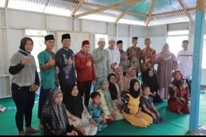 H.Abdullah Bersama Bupati Kunjungi Mushola Ar-Rahman Desa Pematang Lumut