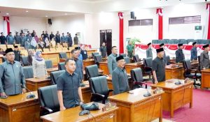 DPRD Tanjabbar Gelar Rapat Paripurna Penyampaian Bupati Terhadap Pandangan Umum Fraksi-Fraksi