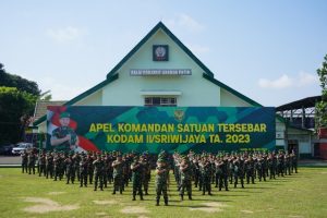 Kodam II/Sriwijaya Gelar Apel Komandan Satuan Tahun 2023 di Jambi