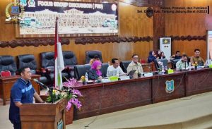 DPRD Tanjabbar Gelar FGD Bersama Tim Pengabdian Masyarakat UNJA