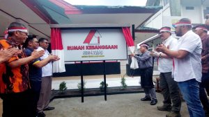 Inisiasi Dit Intelkam Polda Jambi di Apresiasi Gubernur Jambi saat Meresmikan Rumah Kebangsaan Siginjai