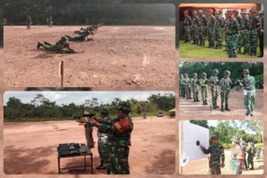 Tingkatkan Kemampuan Prajurit, Korem 042/Gapu Gelar Latihan Menembak