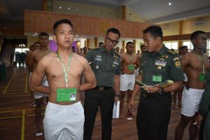 Kasrem 042/Gapu Pimpin Sidang Parade Catar Akmil 2023 Tingkat Sub Panda Jambi