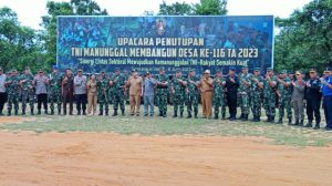Program TMMD Ke 116 di Sarolangun Resmi Ditutup Kasdam II/Sriwijaya