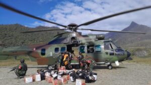 Sebanyak 10.305 kg Bansos dalam Rangka Gagal Panen di Kab. Puncak Papua Sudah Terdistribusi