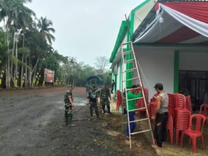 Satgas TMMD Kodim 0416/ Bute Persiapan Menyambut Tim Wasev Pusat